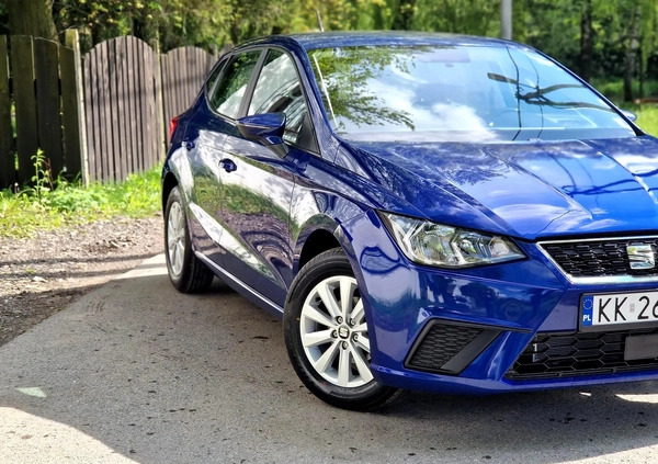 Seat Ibiza cena 42500 przebieg: 21000, rok produkcji 2018 z Kraków małe 667